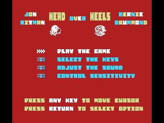 Head Over Heels screenshot 2 for MSX